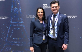 I. Siliūnienė dalyvavo FIFA moterų futbolo konvencijoje
