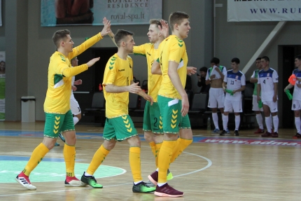 Lietuvos futsal rinktinė išmėgins jėgas rungtynėse su Gruzija
