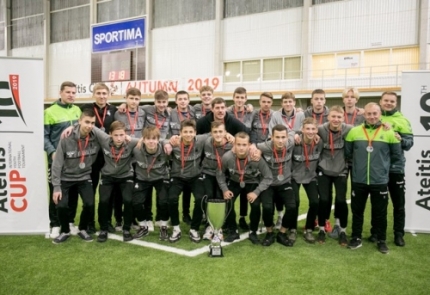Regionų pirmenybių U-16 komanda pelnė sidabro medalius