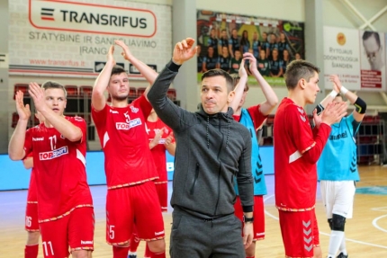 Futsal: „Vyčio“ pergalė Vilniuje ir antrasis „Sportidus“ triumfas šiame sezone