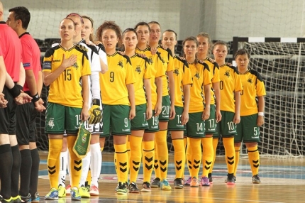 Varžovės Europos moterų futsal čempionato atrankoje paaiškės vasario 13-ąją