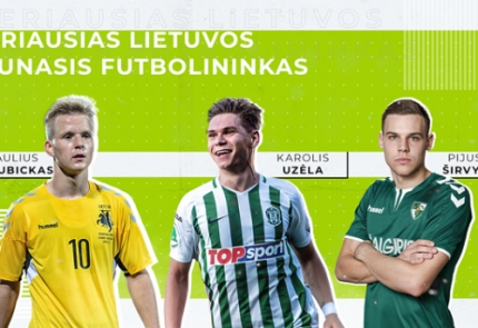 Geriausi Lietuvos jaunieji futbolininkai iš arti 