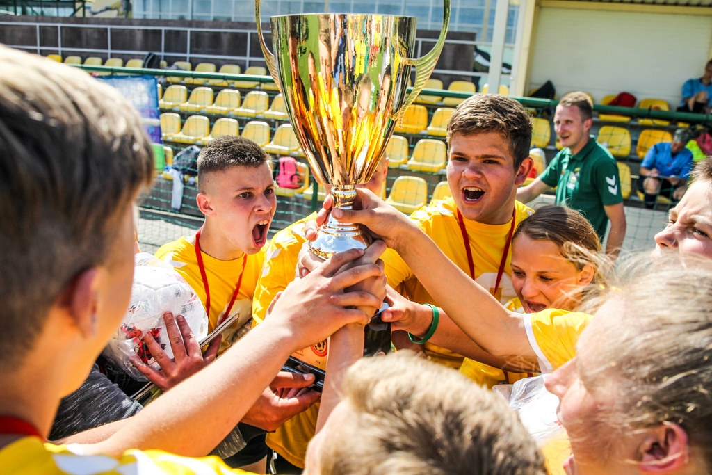Moksleivius į futbolo aikštes kvies „Golo“ žaidynės