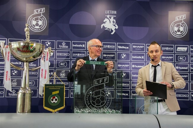 Ištraukti LFF taurės III etapo burtai