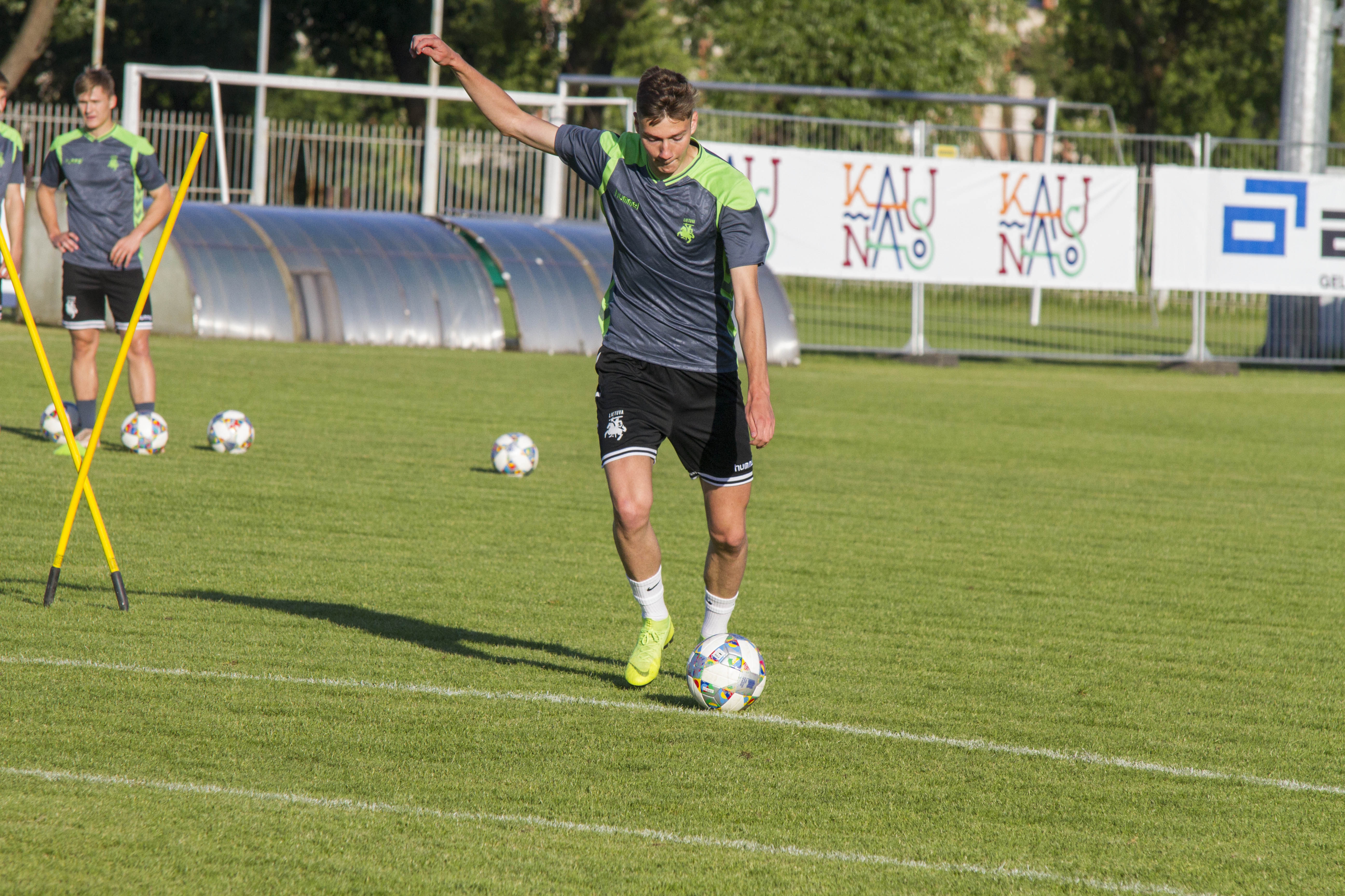 Lietuvos U-21 rinktinė pradėjo pasiruošimą Europos čempionato atrankos rungtynėms