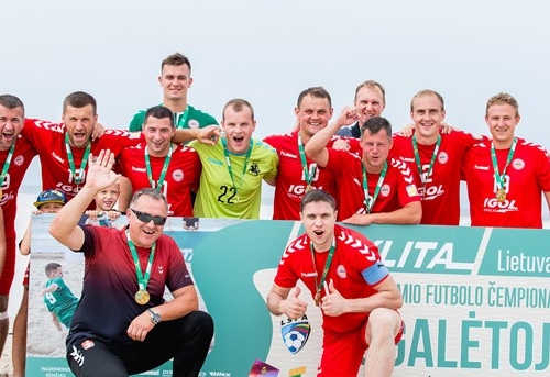 „Igol“ triumfavo paplūdimio čempionate 