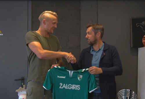 „Kauno Žalgiryje“ - ilgametis Lietuvos rinktinės puolėjas
