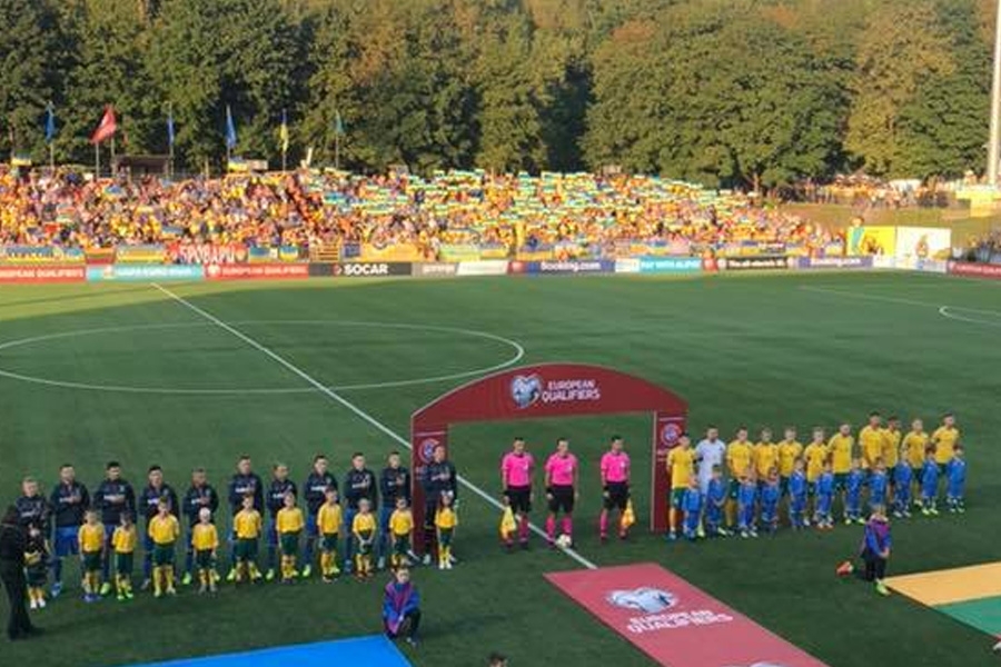Ukrainos rinktinė šeimininkavo Vilniuje
