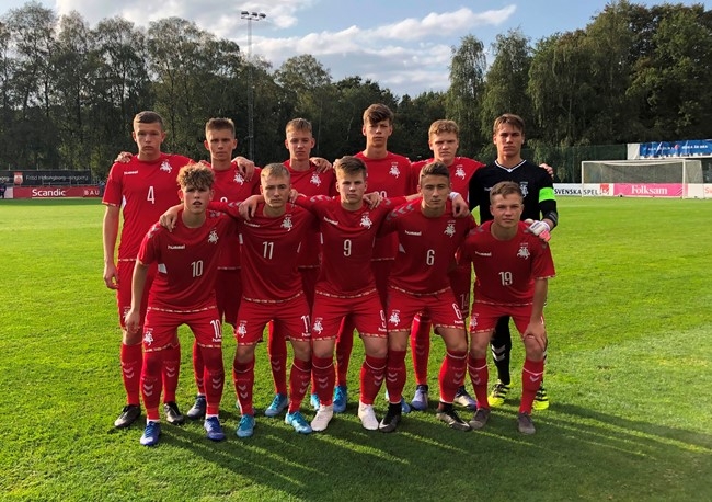 U-17 rinktinė atsidūrė po danų kojomis 
