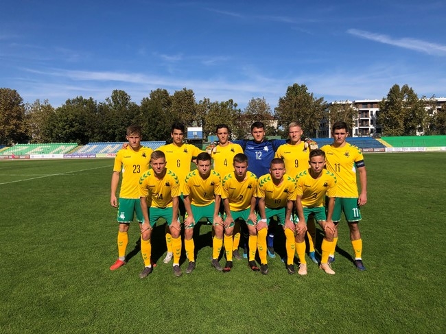 U-19 rinktinė iškovojo pergalę prieš Rumuniją