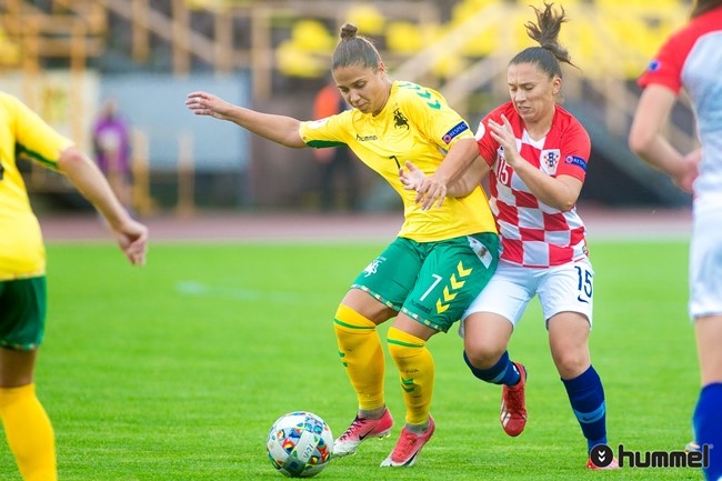 D.Gailevičiūtė: „Futbolas buvo malonus hobis, kuris atvedė į profesionalų sportą“