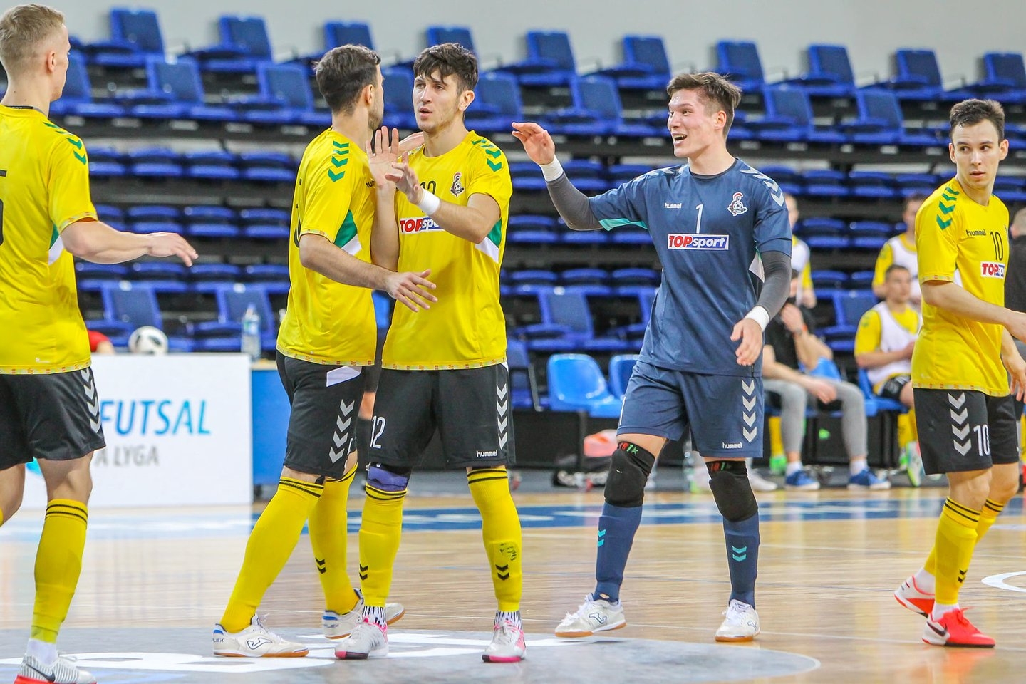 Lietuvos čempionai žengė pirmą žingsnį link Futsal A lygos finalo