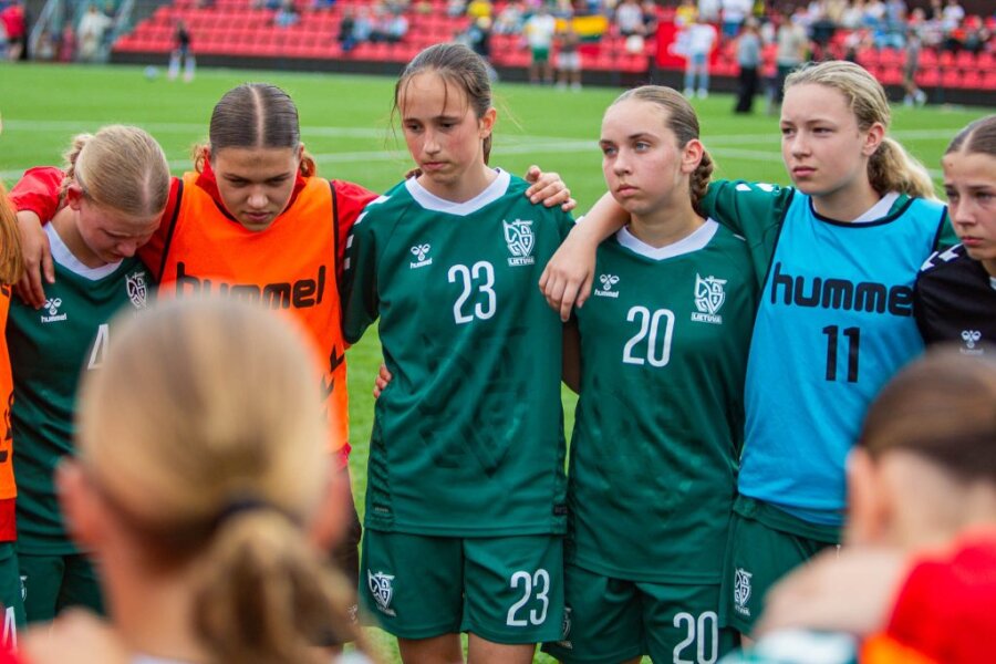 Merginų U17 rinktinė nugalėjo Azerbaidžano komandą